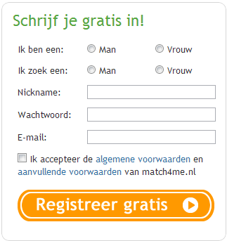 match4me inschrijfformulier match4me inloggen